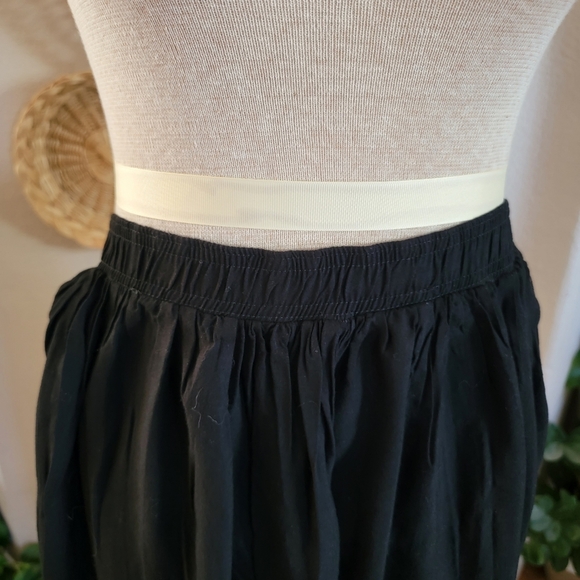 Starfire Vintage Paris Cafe Print Skirt Set SZ 12 - Picture 6 of 7